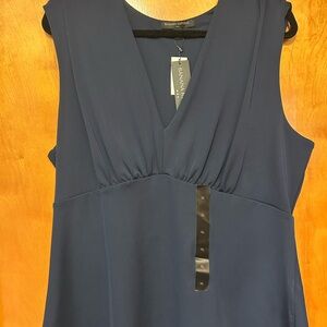Banana Republic Deep Blue V-Neck Top